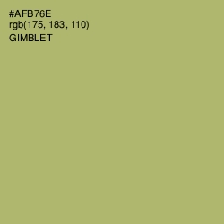 #AFB76E - Gimblet Color Image