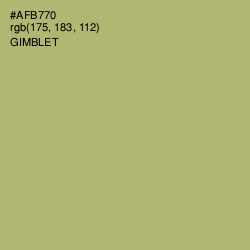 #AFB770 - Gimblet Color Image