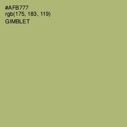 #AFB777 - Gimblet Color Image