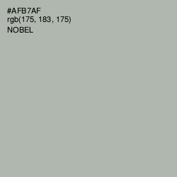 #AFB7AF - Nobel Color Image