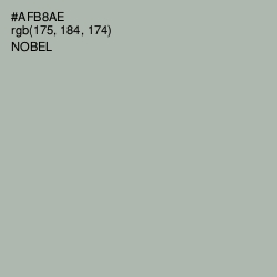 #AFB8AE - Nobel Color Image