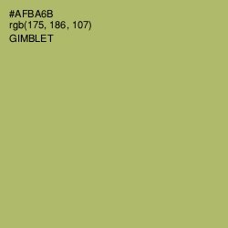 #AFBA6B - Gimblet Color Image