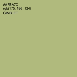 #AFBA7C - Gimblet Color Image