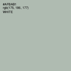 #AFBAB1 - Bombay Color Image