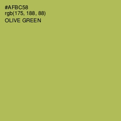 #AFBC58 - Olive Green Color Image