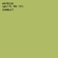 #AFBC65 - Gimblet Color Image