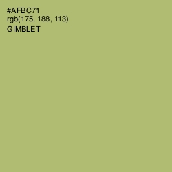 #AFBC71 - Gimblet Color Image