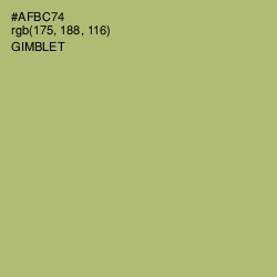 #AFBC74 - Gimblet Color Image