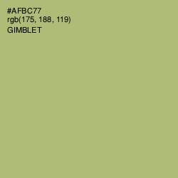 #AFBC77 - Gimblet Color Image