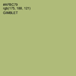 #AFBC79 - Gimblet Color Image