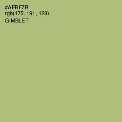 #AFBF7B - Gimblet Color Image
