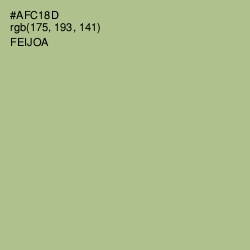 #AFC18D - Feijoa Color Image