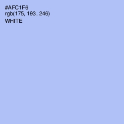 #AFC1F6 - Spindle Color Image