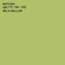 #AFC269 - Wild Willow Color Image