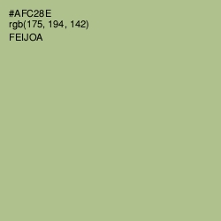 #AFC28E - Feijoa Color Image