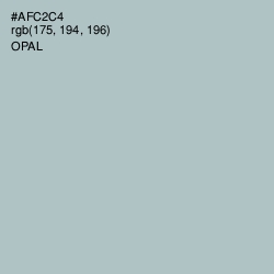 #AFC2C4 - Opal Color Image