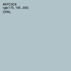#AFC3C8 - Opal Color Image