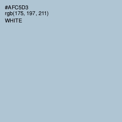 #AFC5D3 - Heather Color Image