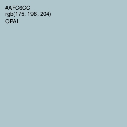 #AFC6CC - Opal Color Image