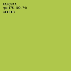#AFC74A - Celery Color Image