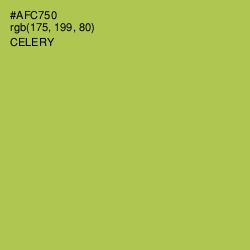 #AFC750 - Celery Color Image