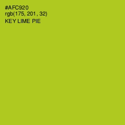 #AFC920 - Key Lime Pie Color Image