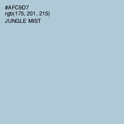 #AFC9D7 - Jungle Mist Color Image