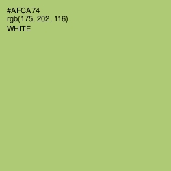 #AFCA74 - Wild Willow Color Image