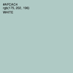 #AFCAC4 - Opal Color Image