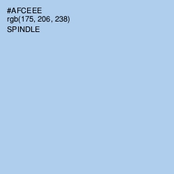 #AFCEEE - Spindle Color Image