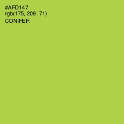 #AFD147 - Conifer Color Image