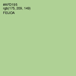 #AFD195 - Feijoa Color Image