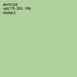 #AFD19E - Rainee Color Image