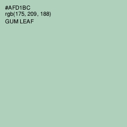 #AFD1BC - Gum Leaf Color Image