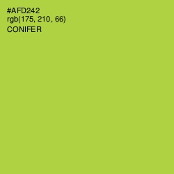 #AFD242 - Conifer Color Image