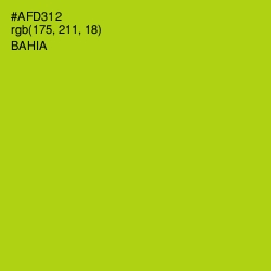 #AFD312 - Bahia Color Image