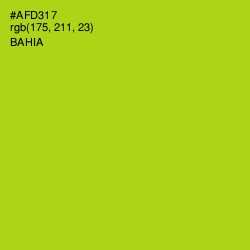 #AFD317 - Bahia Color Image