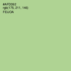#AFD392 - Feijoa Color Image