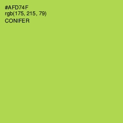 #AFD74F - Conifer Color Image