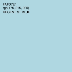 #AFD7E1 - Regent St Blue Color Image