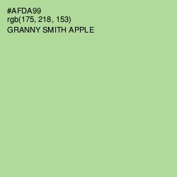 #AFDA99 - Granny Smith Apple Color Image