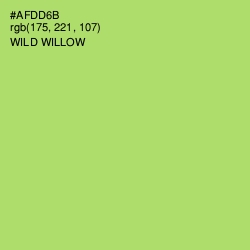 #AFDD6B - Wild Willow Color Image