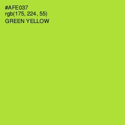 #AFE037 - Green Yellow Color Image