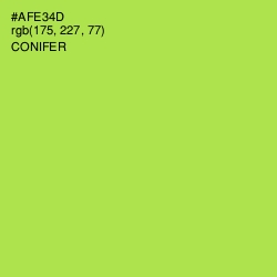 #AFE34D - Conifer Color Image