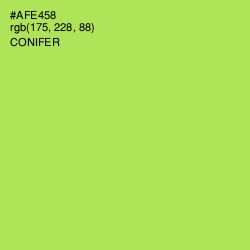 #AFE458 - Conifer Color Image