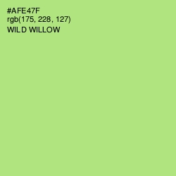 #AFE47F - Wild Willow Color Image