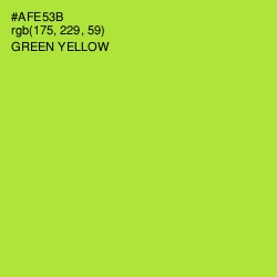 #AFE53B - Green Yellow Color Image