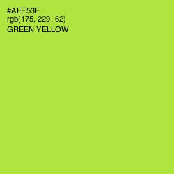 #AFE53E - Green Yellow Color Image