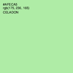 #AFECA5 - Celadon Color Image