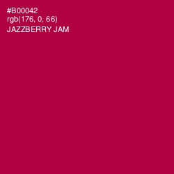 #B00042 - Jazzberry Jam Color Image